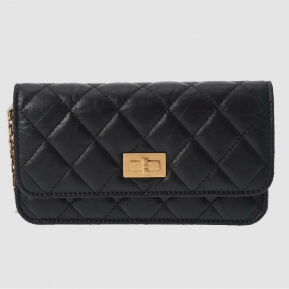 NEW Elegant Black Quilted Women's Wallet Clutch